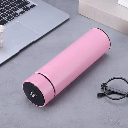 500ML Intelligent Temperature Thermos Bottle Stainless Steel Water Bottle Cold and Hot Insulated Cup Outdoor Sport Vacuum Flask