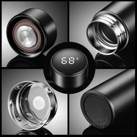 500ML Intelligent Temperature Thermos Bottle Stainless Steel Water Bottle Cold and Hot Insulated Cup Outdoor Sport Vacuum Flask